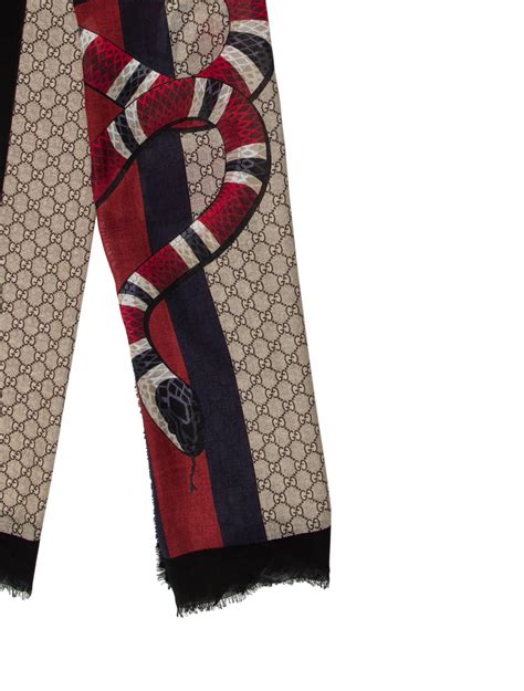 gucci snake scarf fake|women's gucci head scarves.